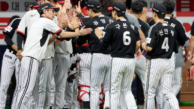 한 번도 터지지 않은 타선...100% 임박한 LG 트윈스, 1위 탈환 본격 시동