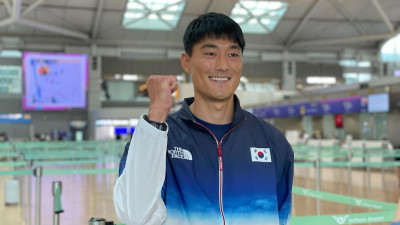 ‘올림픽 5회 연속 출전’ 요트 하지민 프랑스 출국…7위 넘어 역대 최고 성적 도전                                