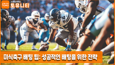 미식축구 배팅 팁: 성공적인 배팅을 위한 전략