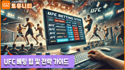 UFC 베팅 팁 및 전략